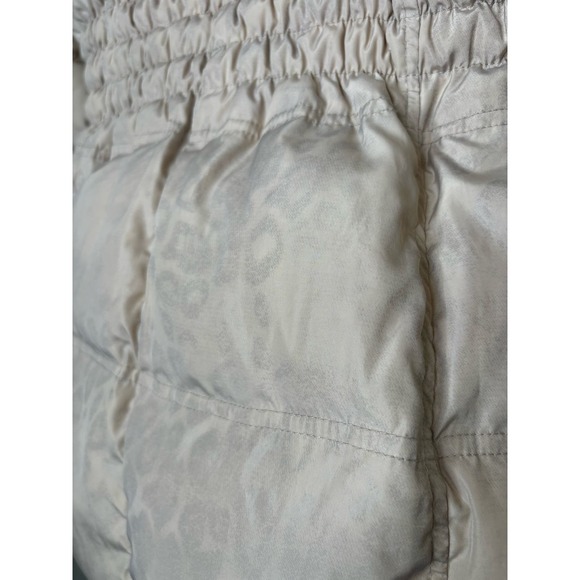 Via Spiga puffer coat with hood and light leopard print - Picture 6 of 6